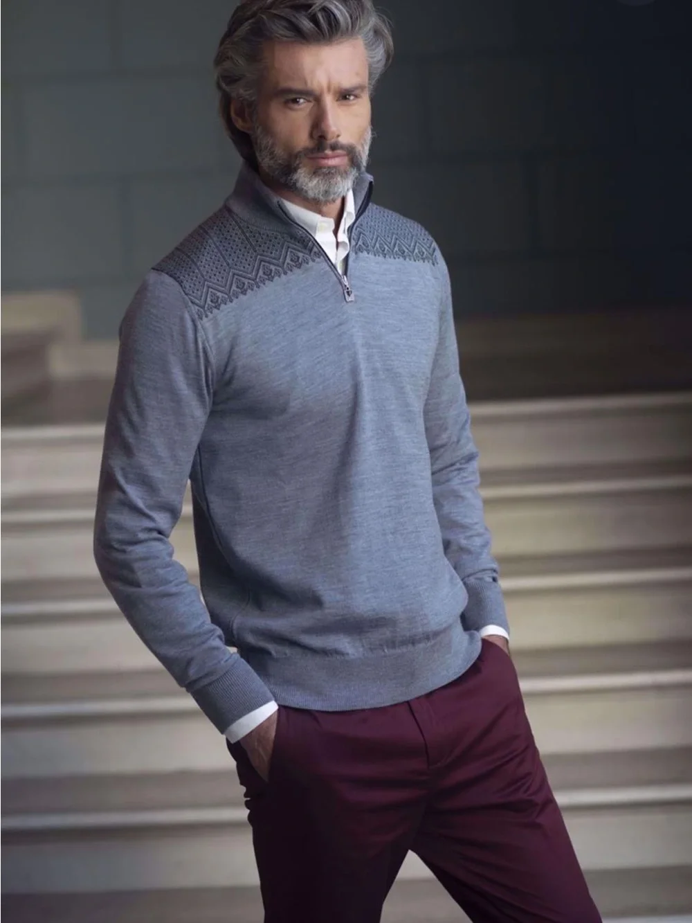 NWT Dale of Norway Eirik Masculine Sweater Size L
